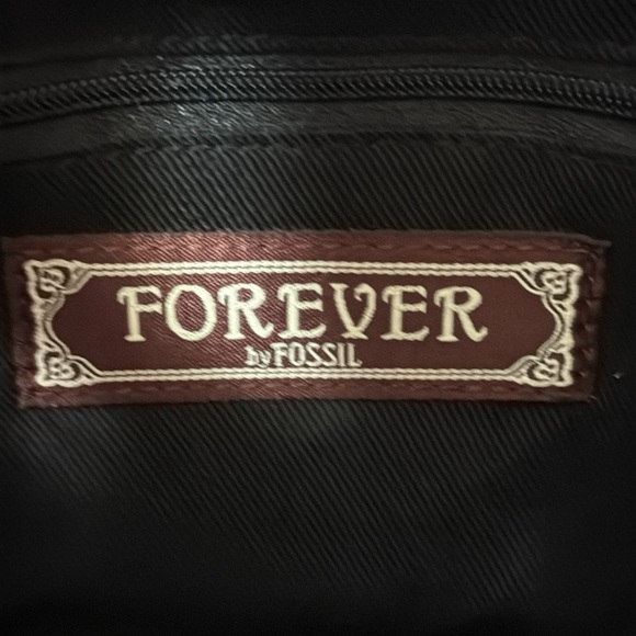 Forever by Fossil Retro Beaded Sequins Black Mini Bag with Key Charm - Picture 7 of 13